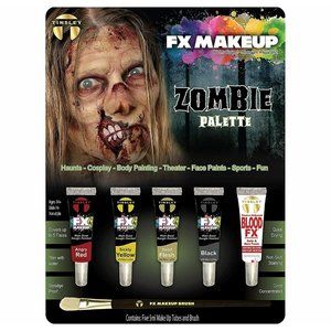 Tinsley Transfers Zombie Palette Face Paint Set